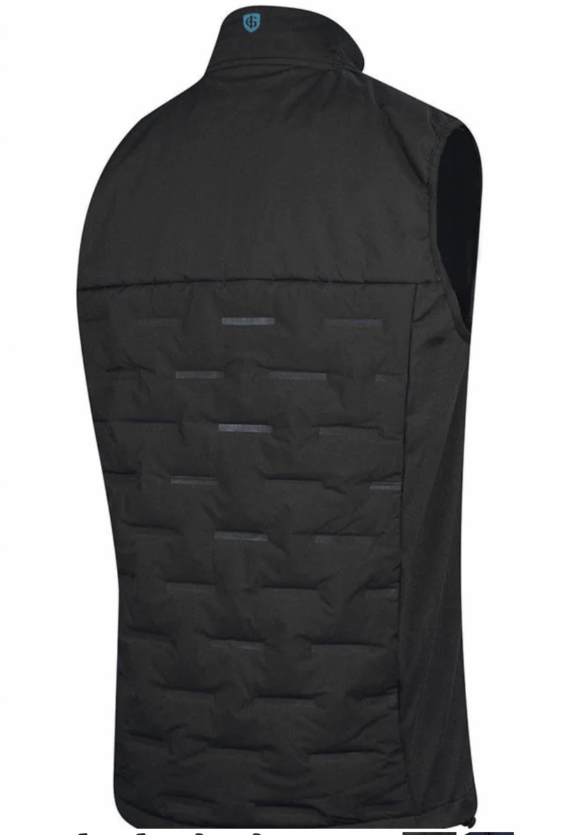 Island Green Igvst 2187 Padded Heat Welded Gilet - Black