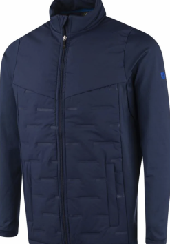 Island Green Igjkt 2188 Heat Welded Padded Jacket - Navy