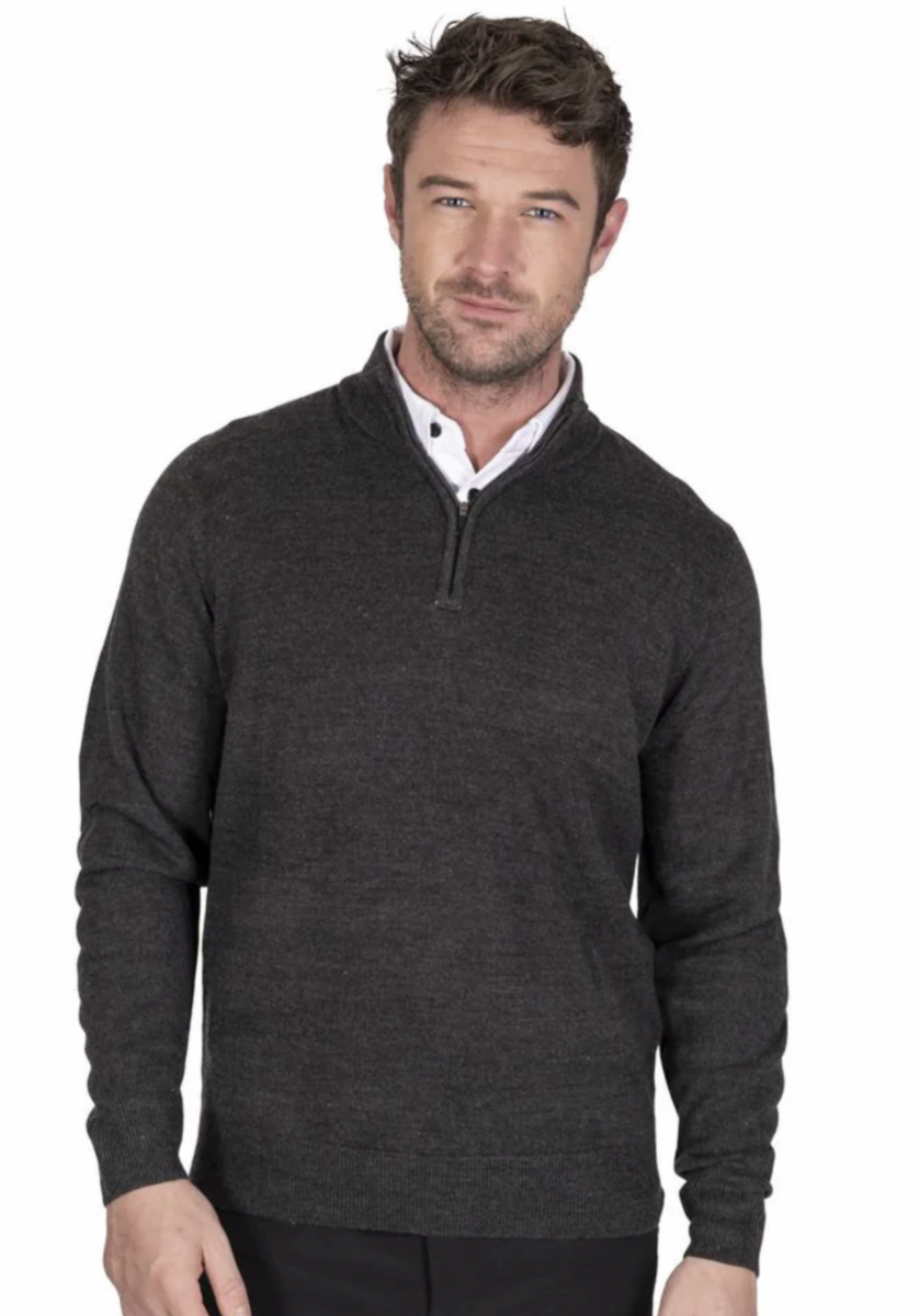 Island Green Igknt 2125 Supersoft 1/4 Zip Thermal Knitted Jumper - Image 4