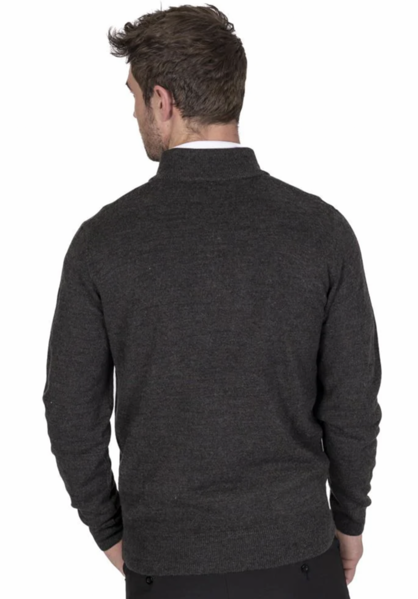 Island Green Igknt 2125 Supersoft 1/4 Zip Thermal Knitted Jumper - Image 6