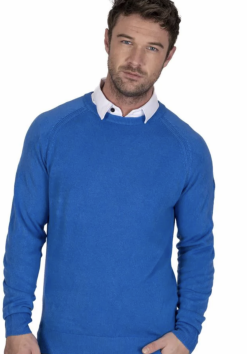 Island Green Igknt 2126 Supersoft Raglan Crew Neck Knitted Jumper