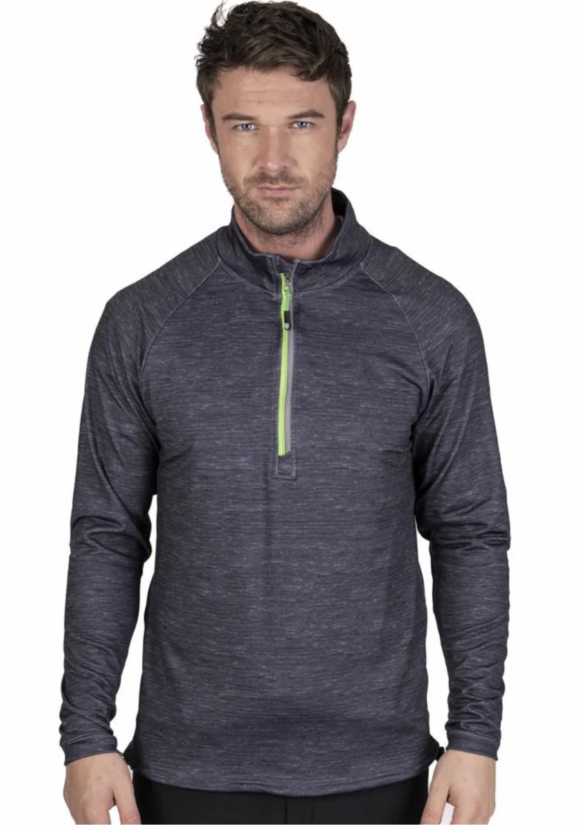 Island Green 1/4 Zip Raglan Sleeve Top Layer - Image 3