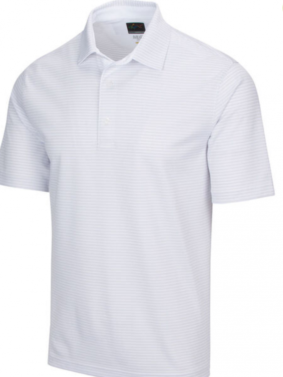 Greg Norman Ml75 Stripe Polo Shirt