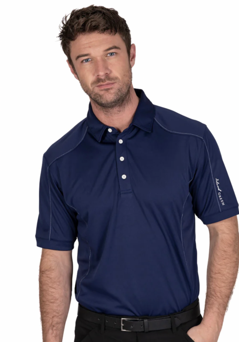 Island Green 1648 Top Stitch Polo Shirt - Image 6