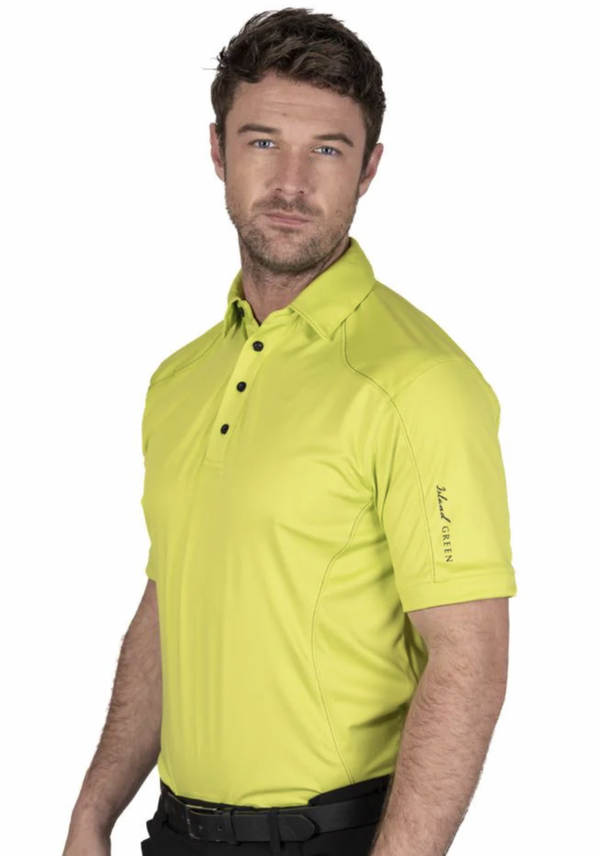 Island Green 1648 Top Stitch Polo Shirt