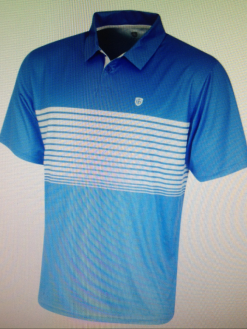 Island Green 2019 Sublimated Deep Stripe Polo