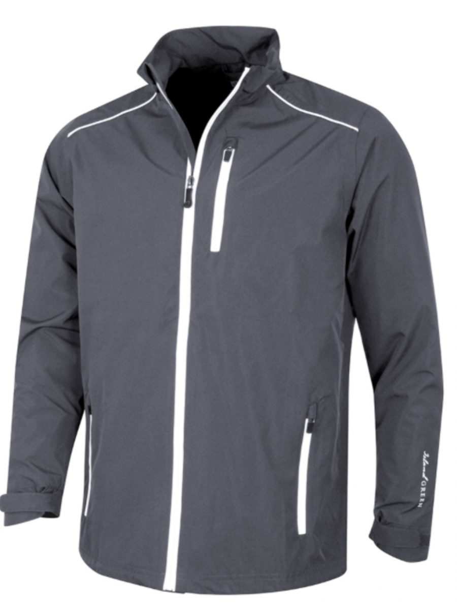 Island Green Waterproof Jacket - Black - Image 3