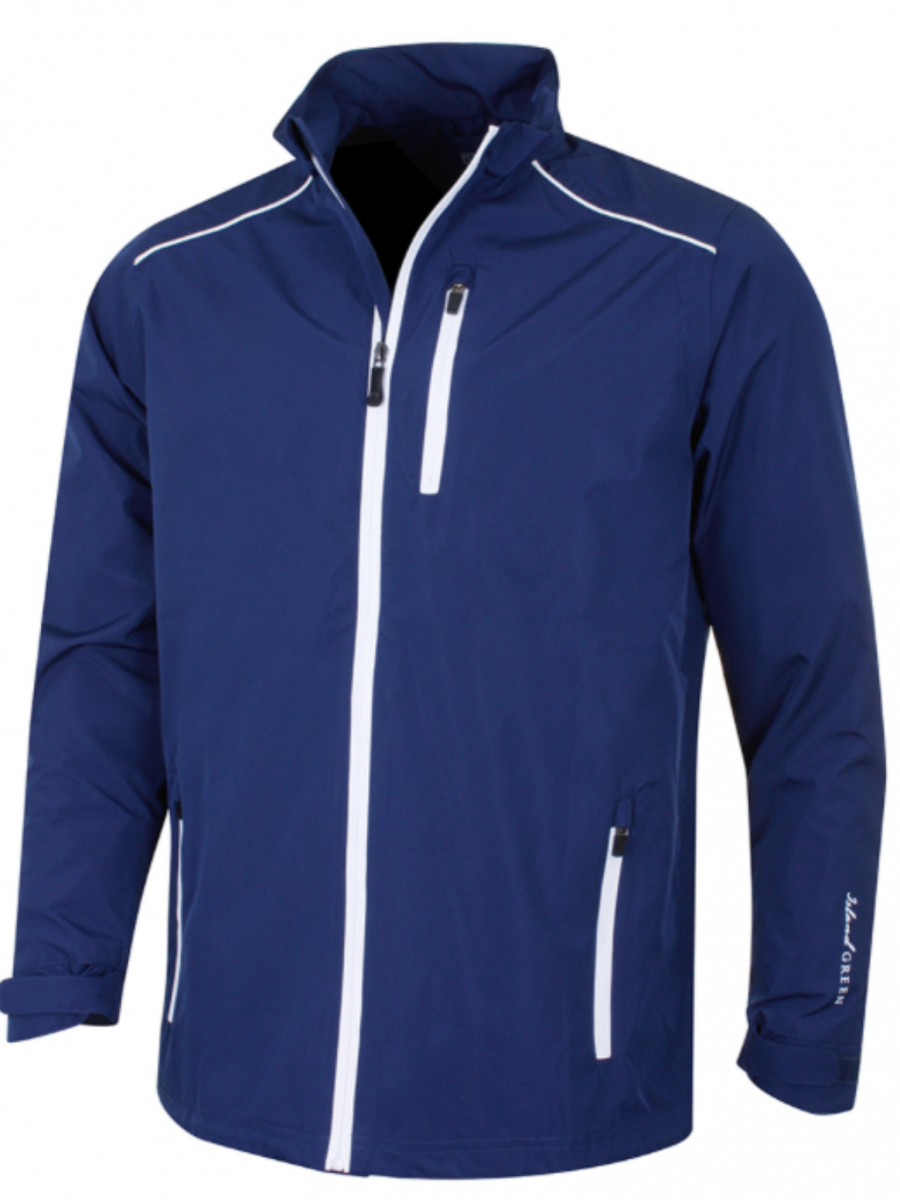 Island Green Waterproof Jacket - Black - Image 2